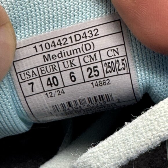 Brooks Ghost 17 Men\'s Size 7 Blue Mesh Athletic Running Shoes 1104421D432 main image 8